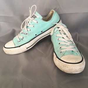 Tiffany Blue Low Top Converse